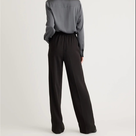 Quince Stretch Crepe Classic Trouser Pants 8 - Picture 8 of 8